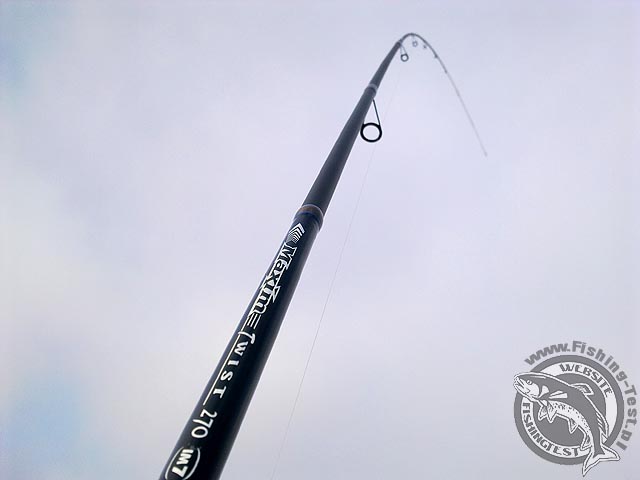 Konger Maxim Twist 270 2-12g ugięcie podczas holu