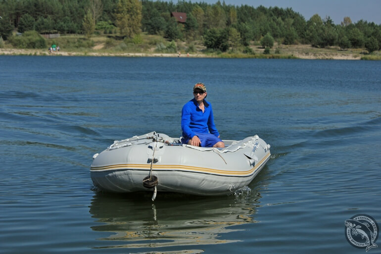ponton wędkarski larus 13